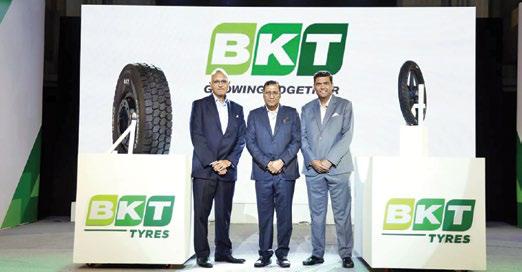 BKT Tyres Launched